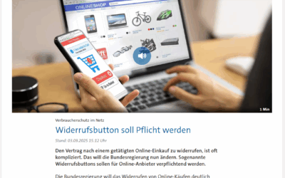 Widerrufsbutton soll Pflicht werden
